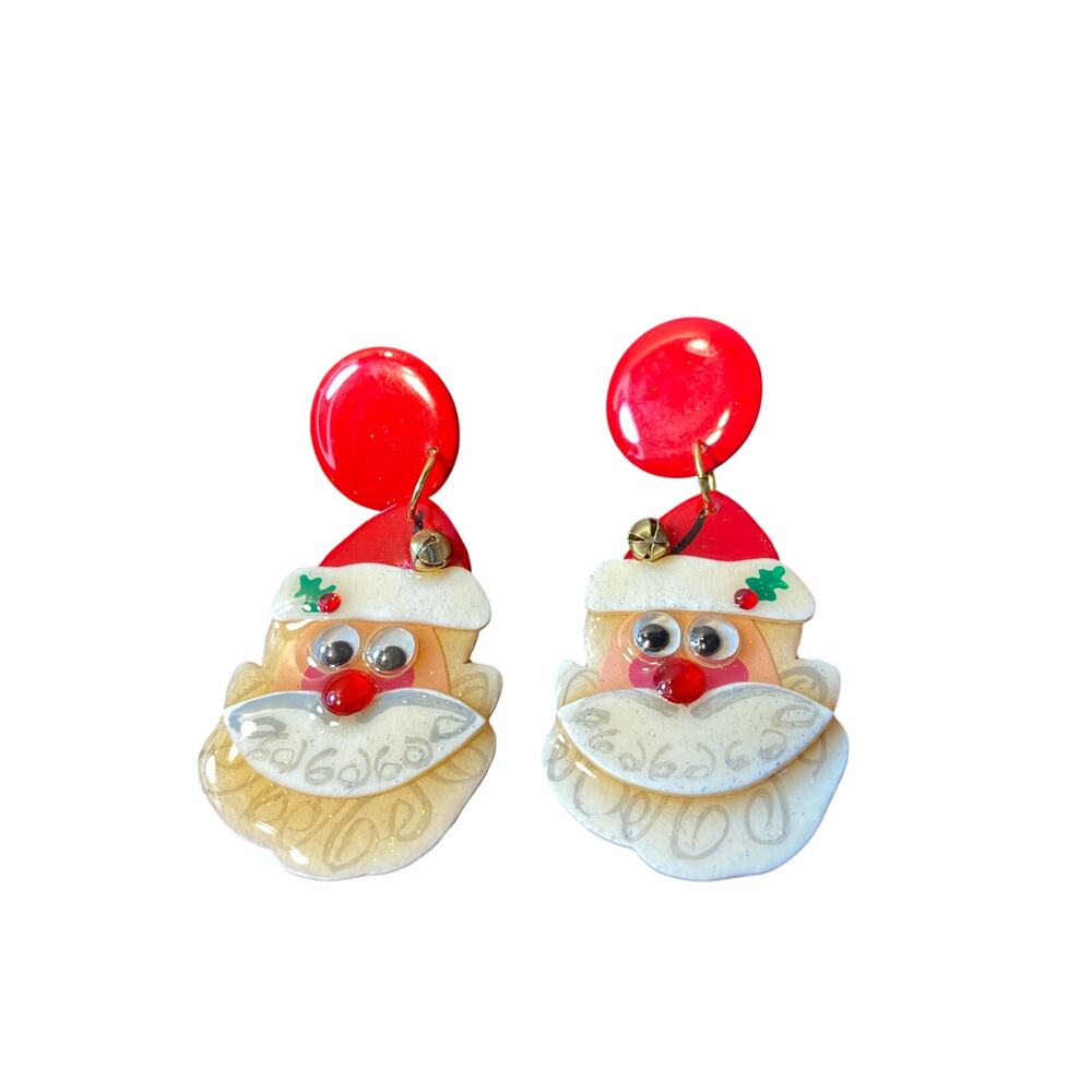 Santa Clause earrings‎